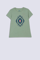 Geometric Pattern Girl's T-Shirt